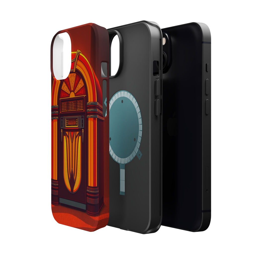 iPhone Jukebox Glow Pop Art Bold Bold Modern Everyday Snap Case · iPhone Case