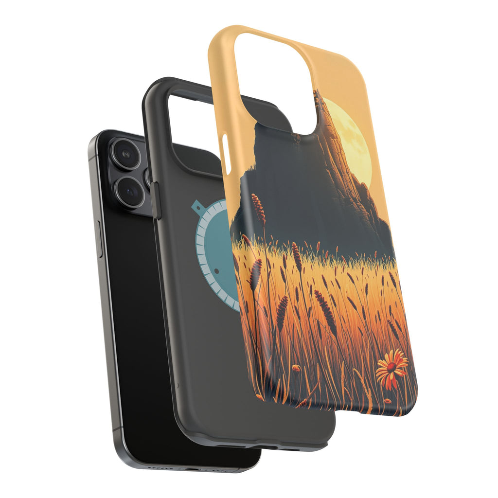 iPhone Spring Meadow Cinematic Art Clean Minimal Snap Cas Slim Snap Case · iPhon