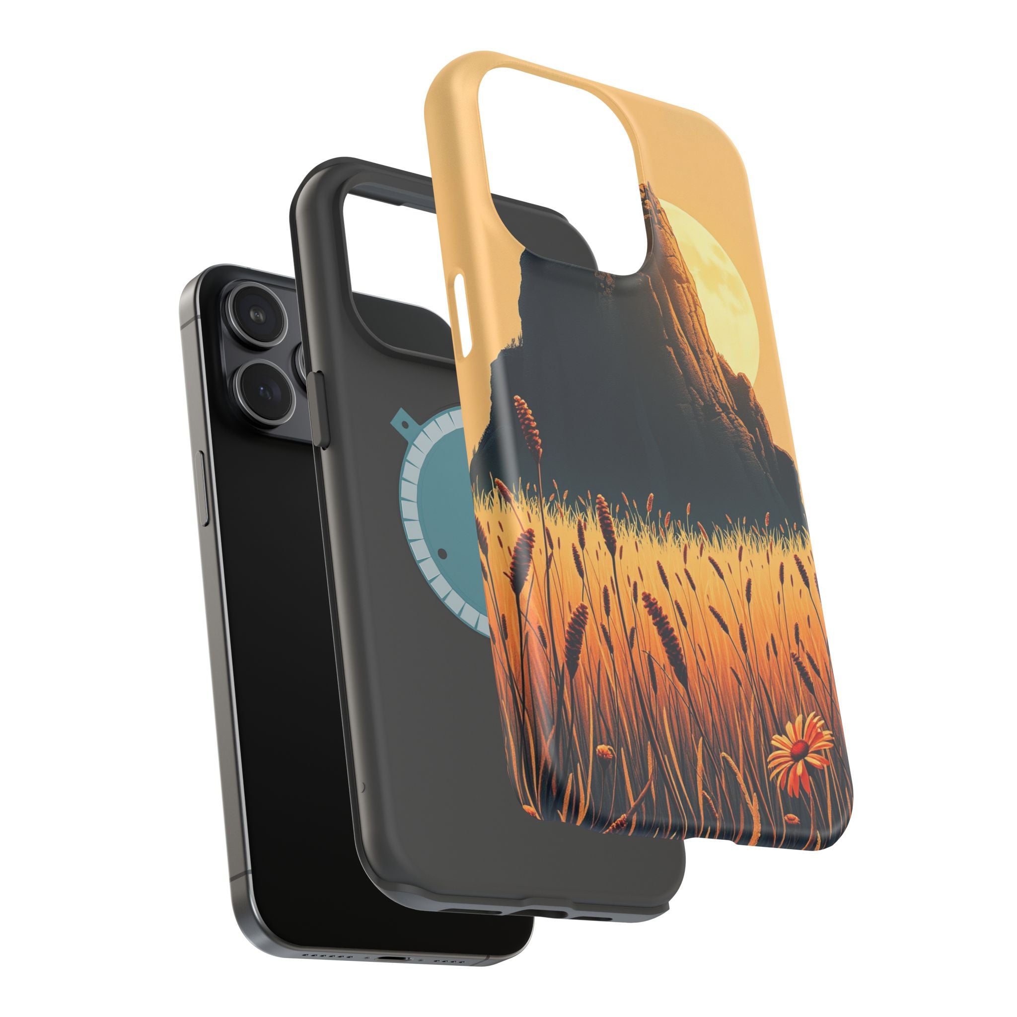 iPhone Spring Meadow Cinematic Art Clean Minimal Snap Cas Slim Snap Case · iPhon