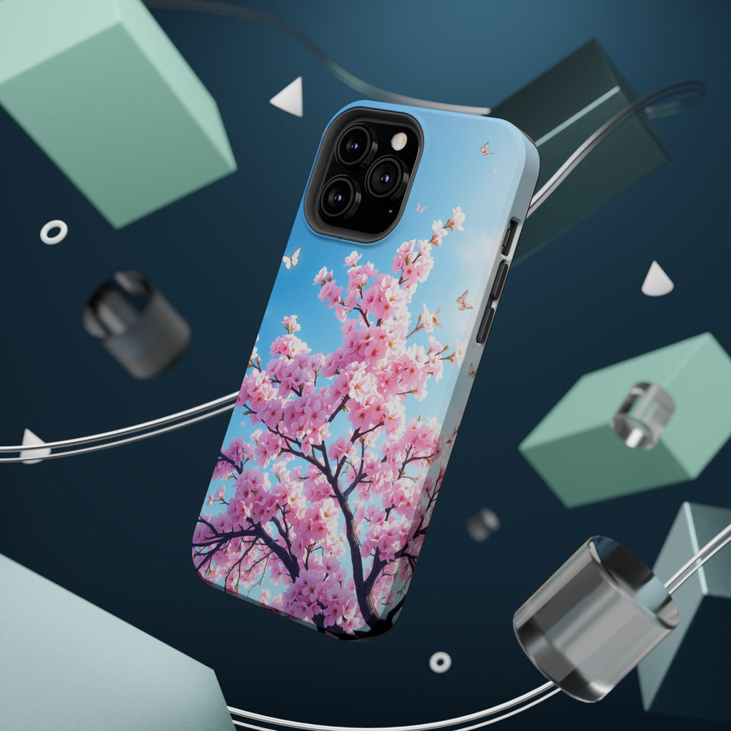iPhone Cherry Blossom Floral Slim Everyday Designer Case · iPhone Case