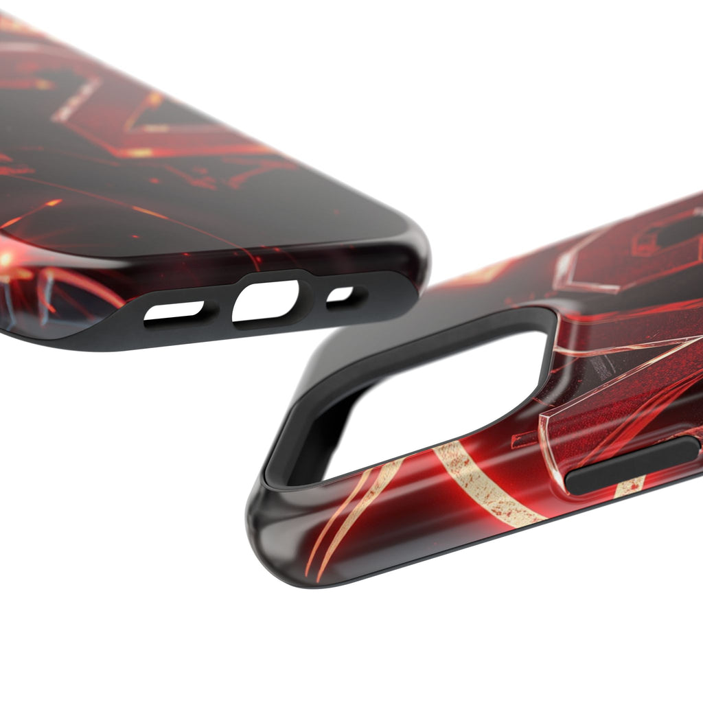iPhone Y2K Holographic Bold Art Slim Everyday Designer Case · iPhone Case