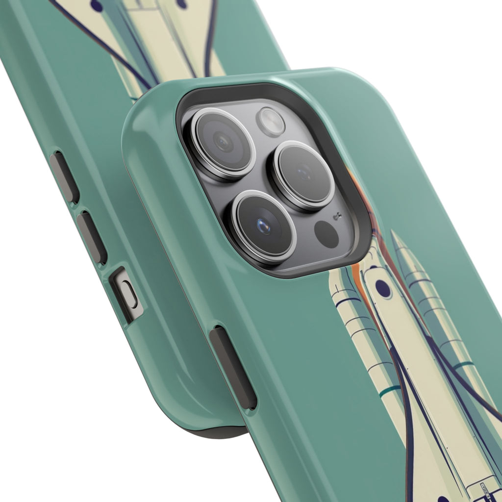 iPhone Retro Space Shuttle Cinematic Art Slim Everyday Designer Case · iPhone Ca