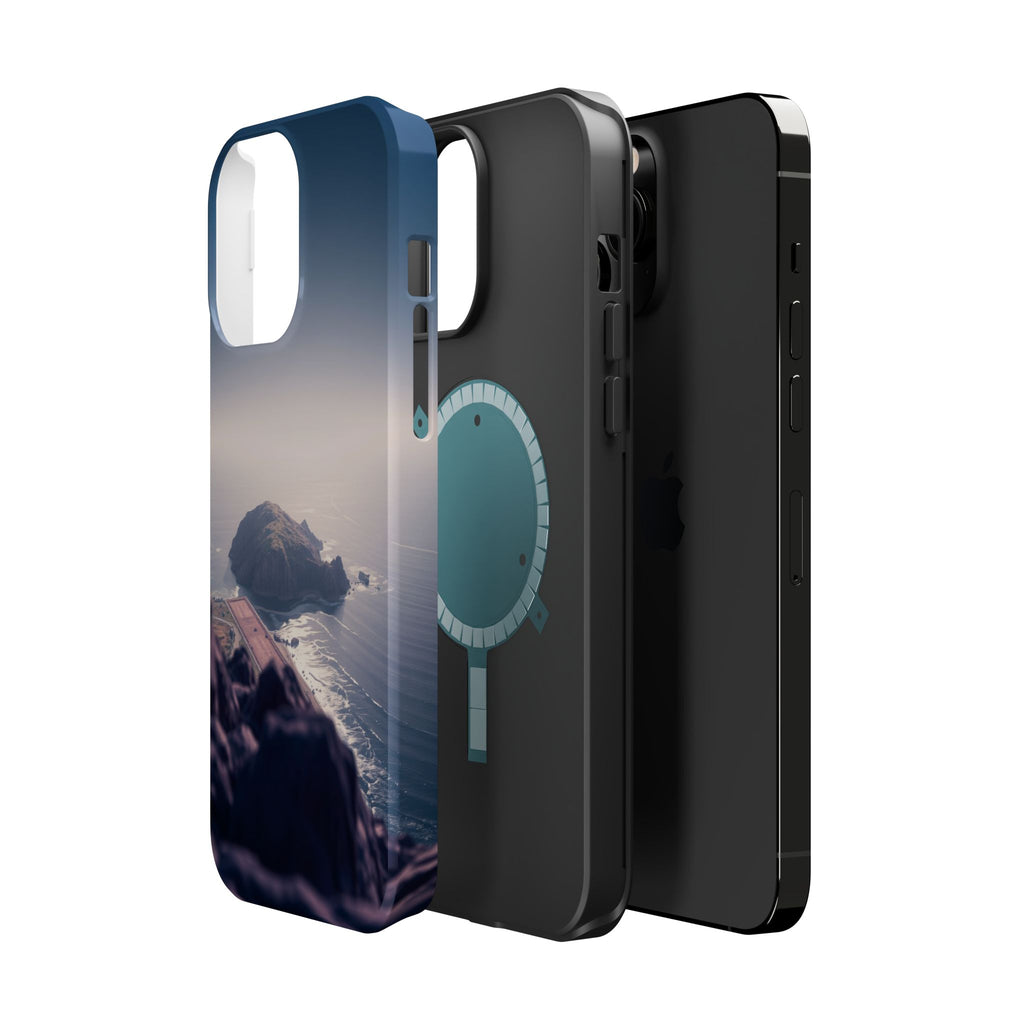 iPhone Shoreline Aerial Enchanted Art Slim Everyday Designer Case · iPhone Case