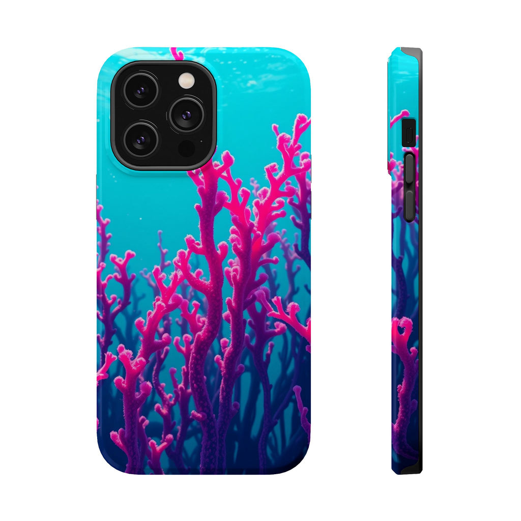 iPhone Kelp Forest Electric Art Slim Everyday Designer Case · iPhone Case