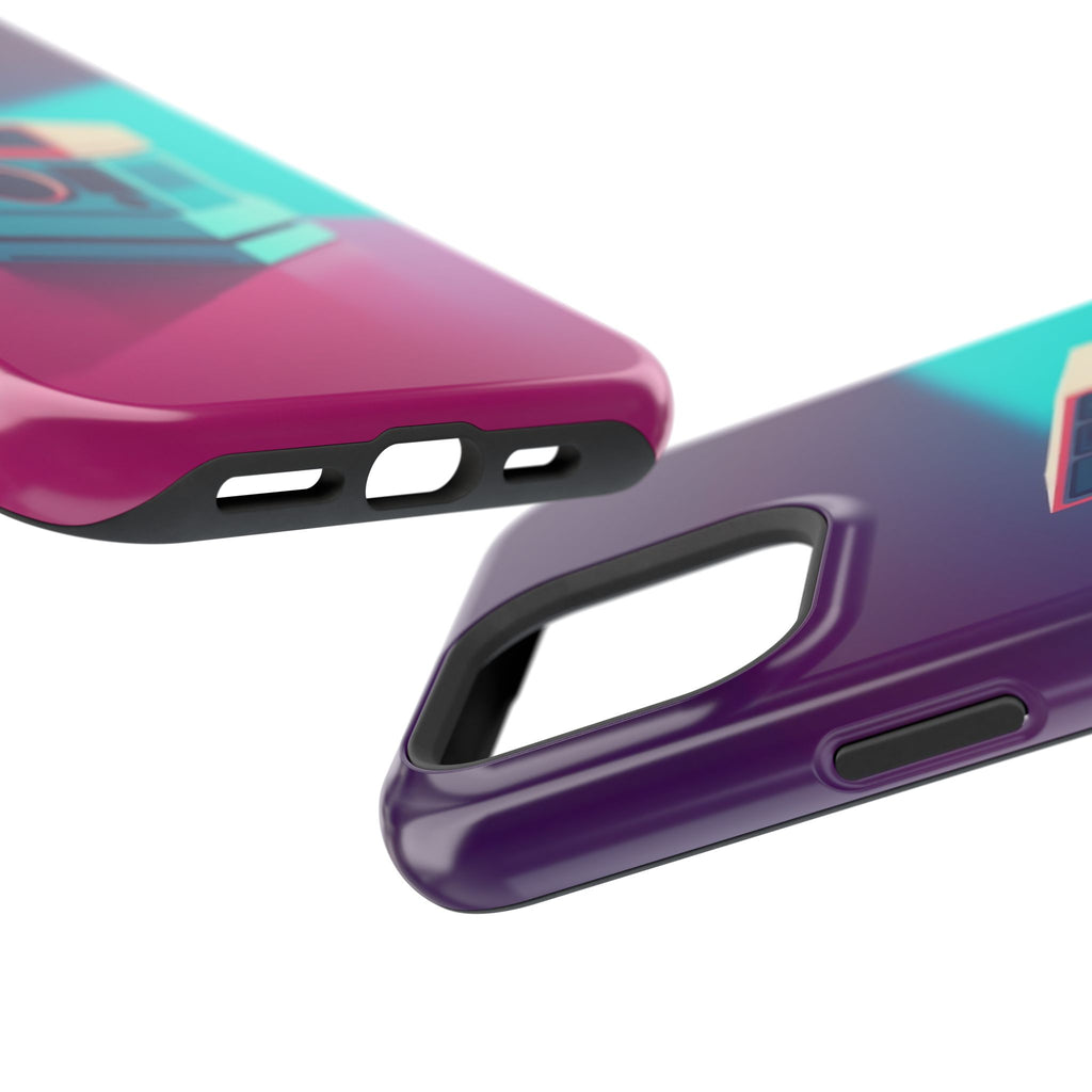 iPhone Polaroid Stack Memory Pop Art Bold Slim Everyday Designer Case · iPhone C