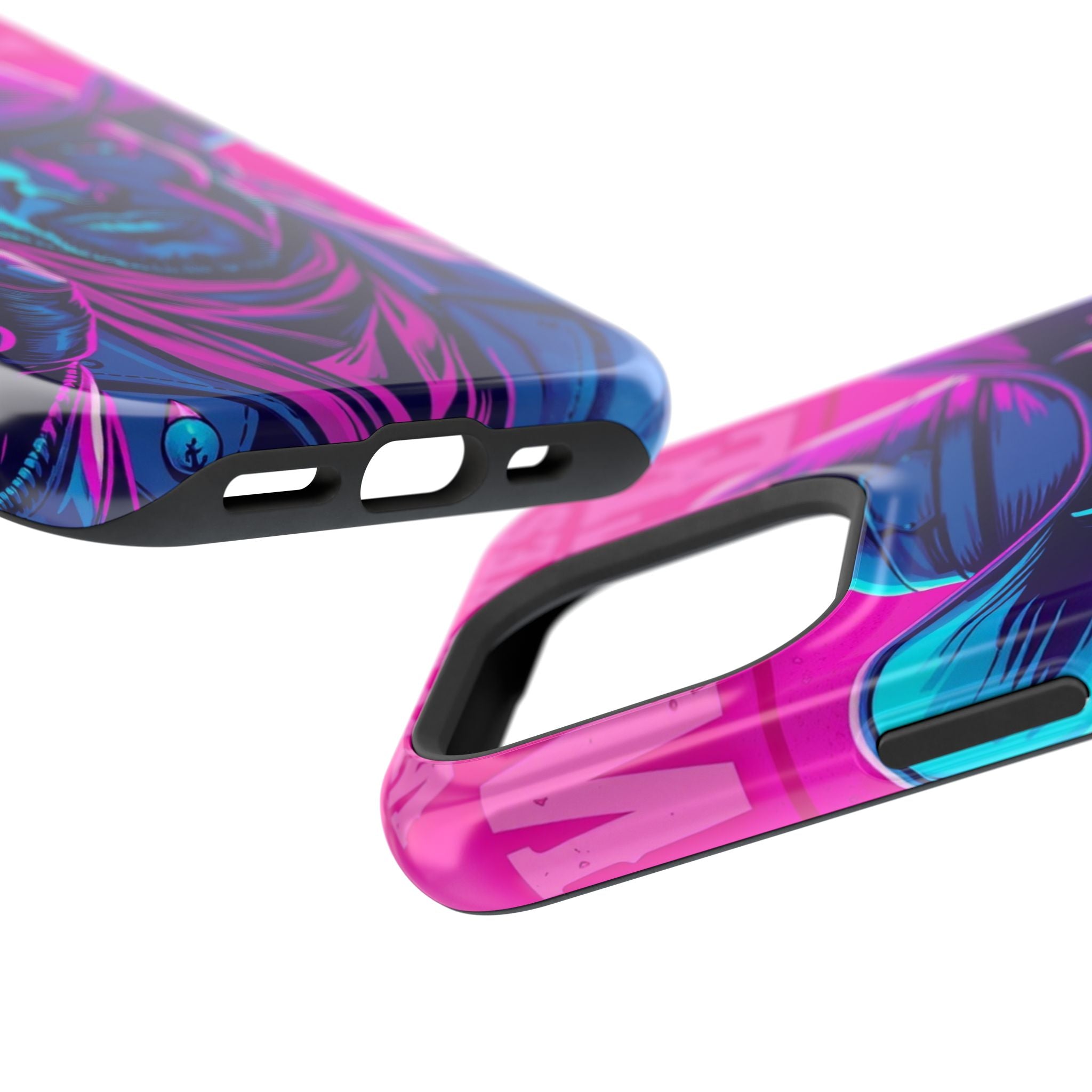 iPhone Wild West Wanted Neon Cyberpunk Slim Everyday Designer Case · iPhone Case