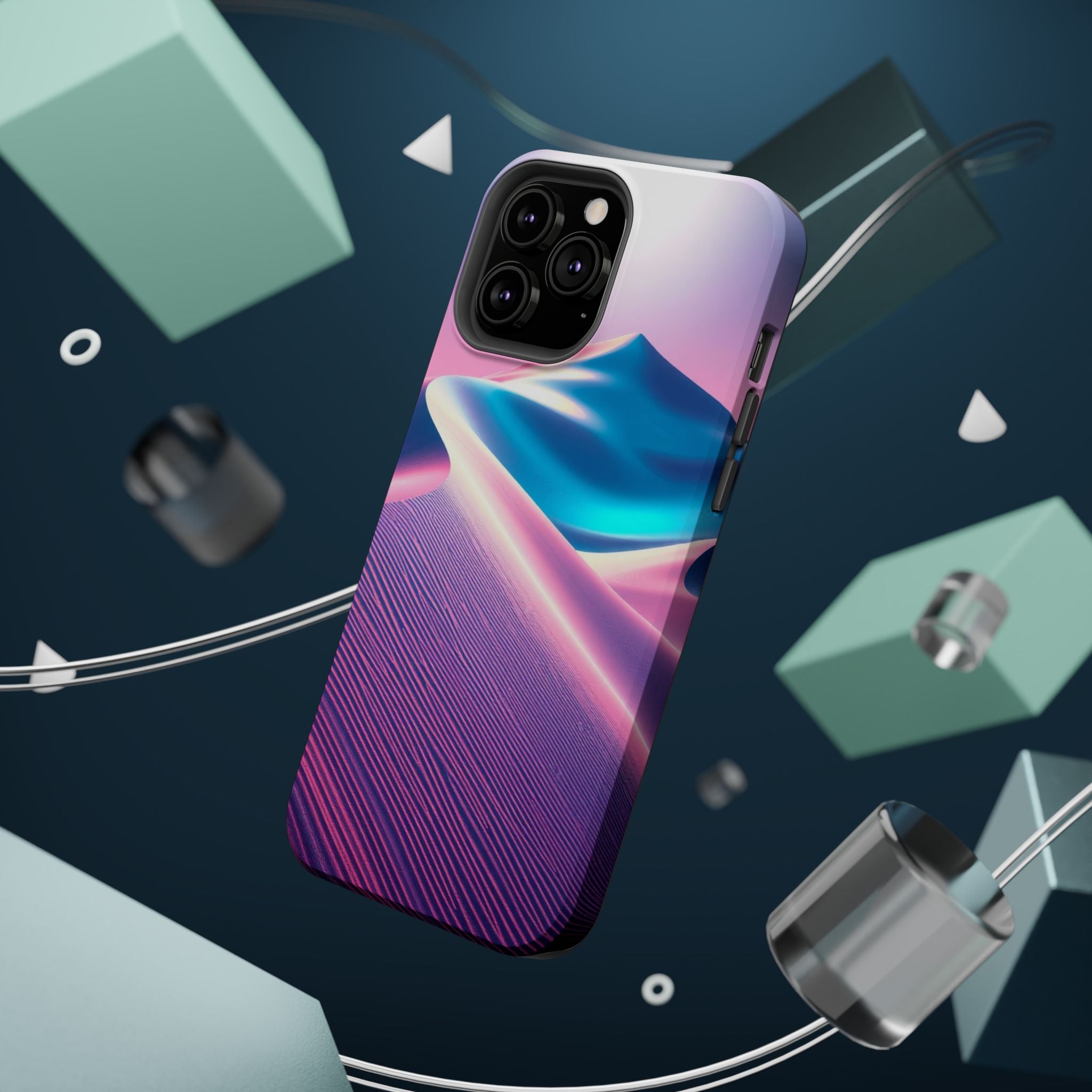 iPhone Vibrant Desert Dunes Design Bold Modern Everyday Snap Case · iPhone Case