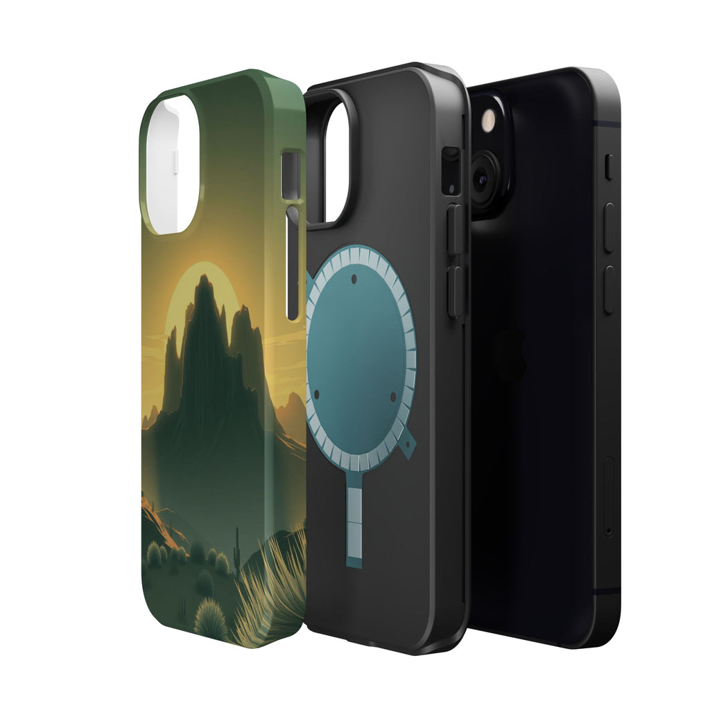 iPhone Mesa Sunset Dreamy Ethereal Bold Modern Everyday Snap Case · iPhone Case