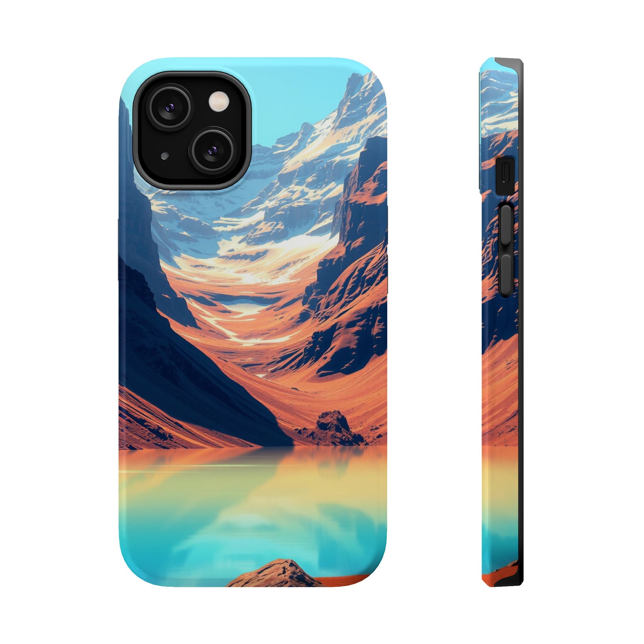 iPhone Radiant Glacier Lake Design 20 Slim Everyday Designer Case · iPhone Case