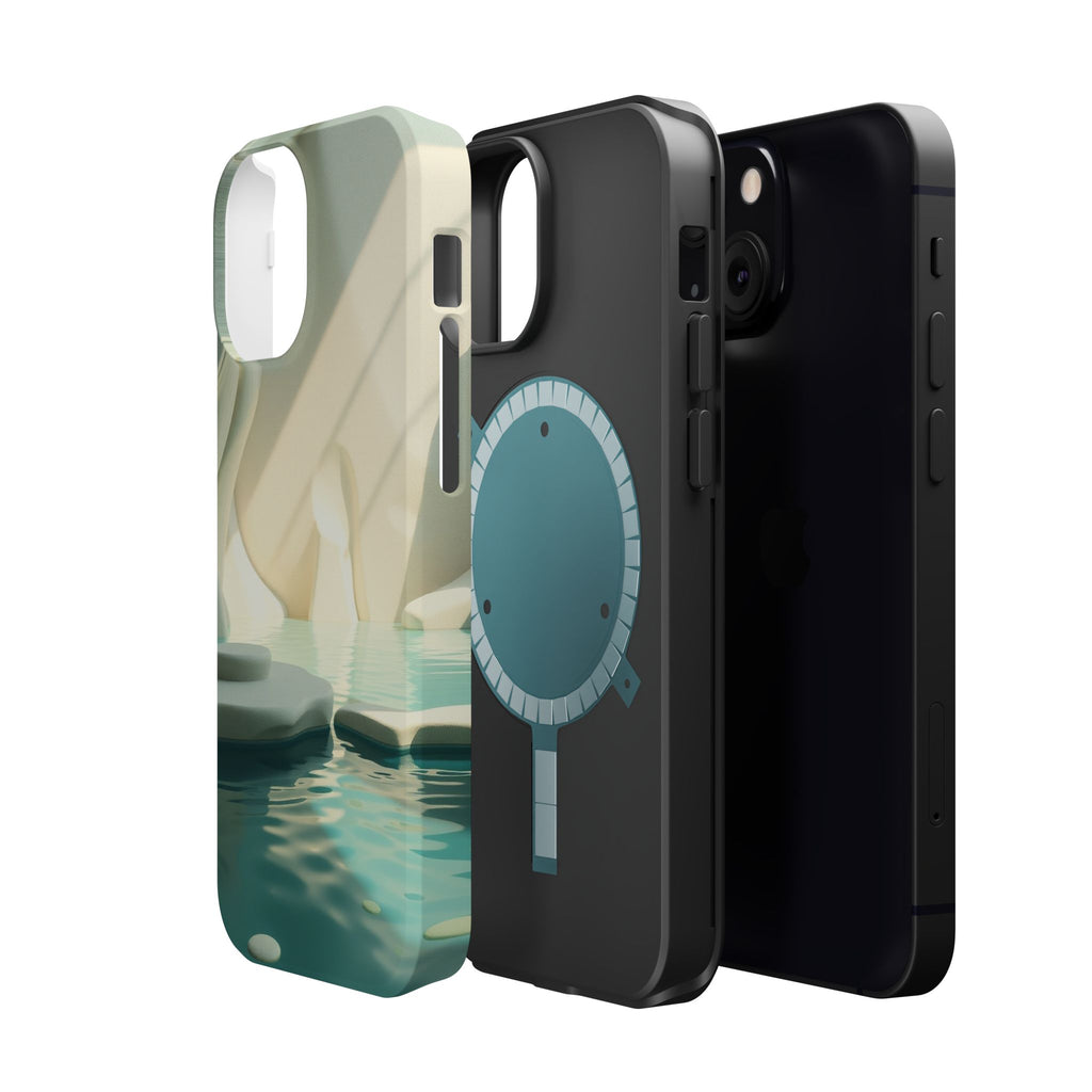 iPhone Tidal Pool 3D Digital Slim Everyday Designer Case · iPhone Case