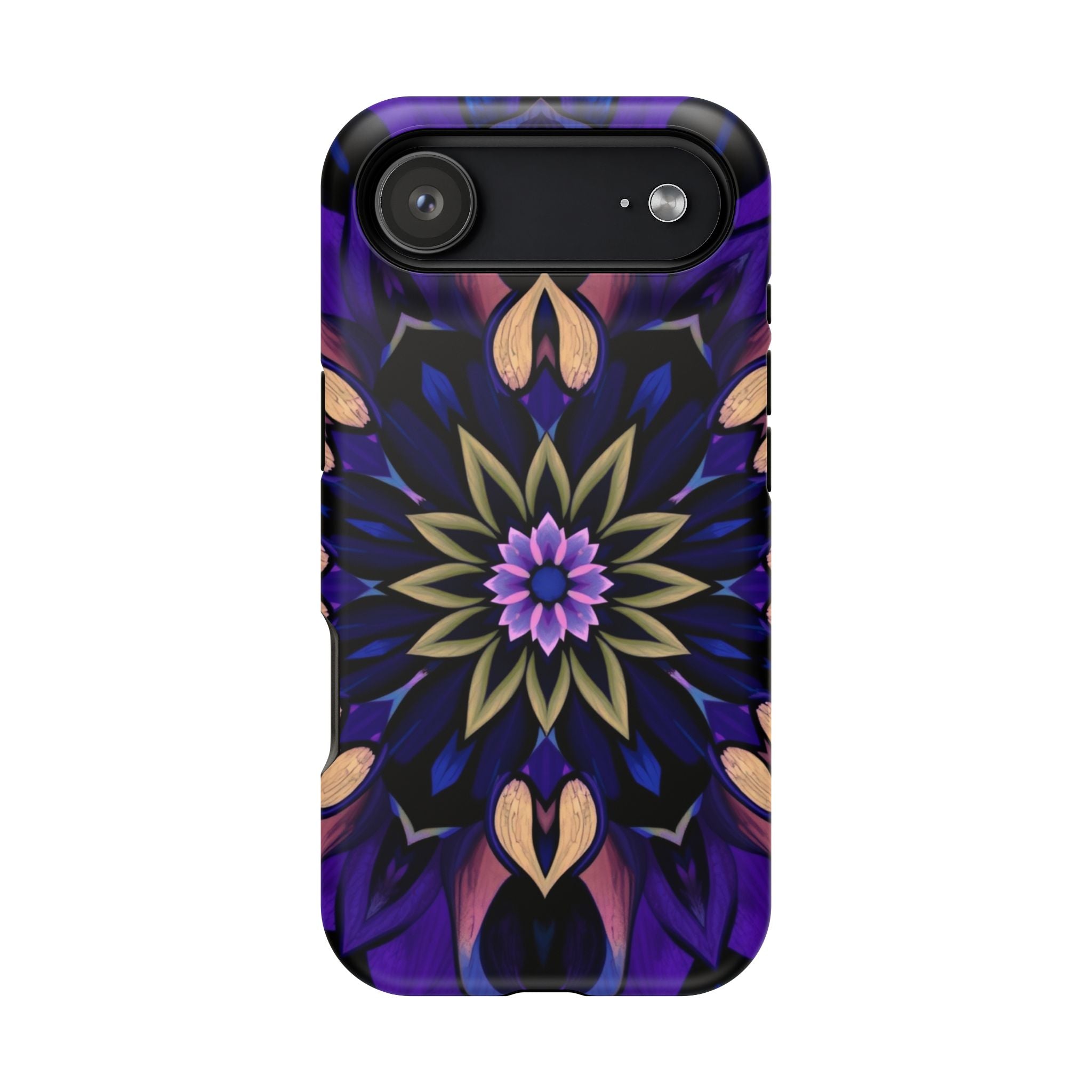 iPhone Floral Mandala Mystic Art Bold Modern Everyday Snap Case · iPhone Case