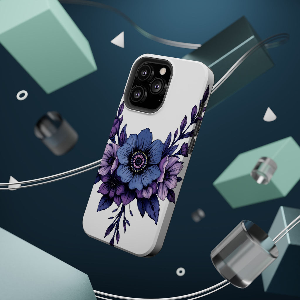iPhone Floral Crown Grunge Distressed Slim Everyday Designer Case · iPhone Case
