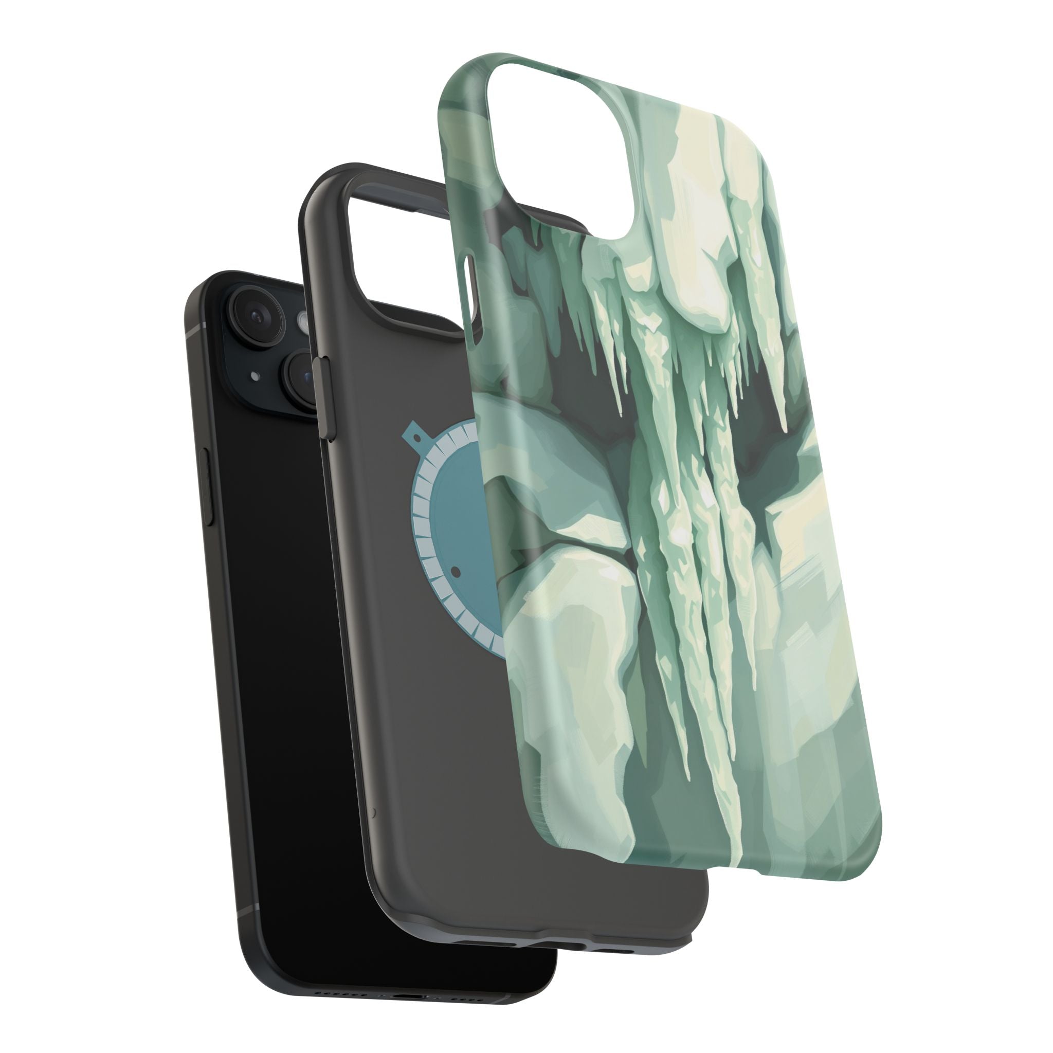 iPhone Earthy Icicle Formation Design Slim Everyday Designer Case · iPhone Case