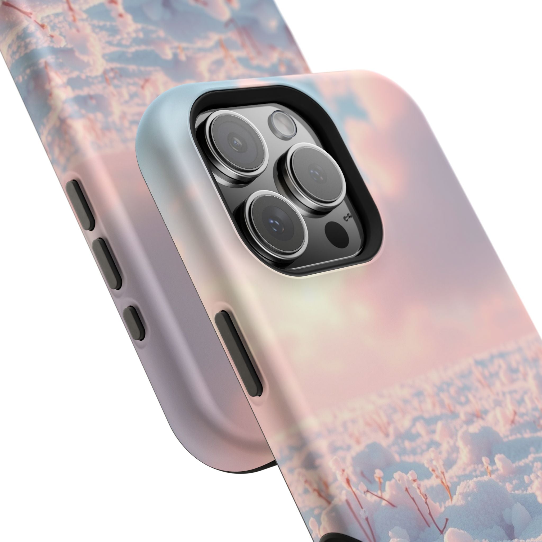 iPhone Snow Field Enchanted Art 13 Bold Modern Everyday Snap Case · iPhone Case