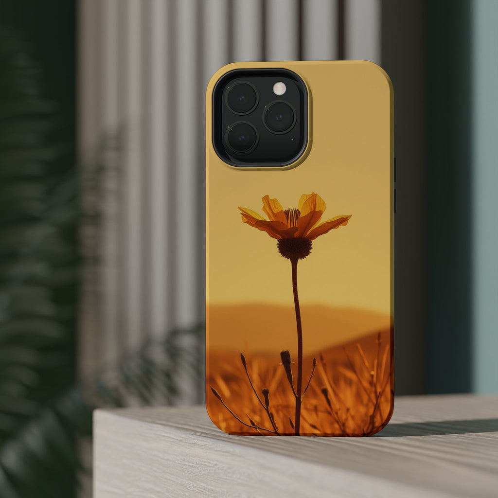 iPhone Desert Flower Cinematic Art Bold Modern Everyday Snap Case · iPhone Case