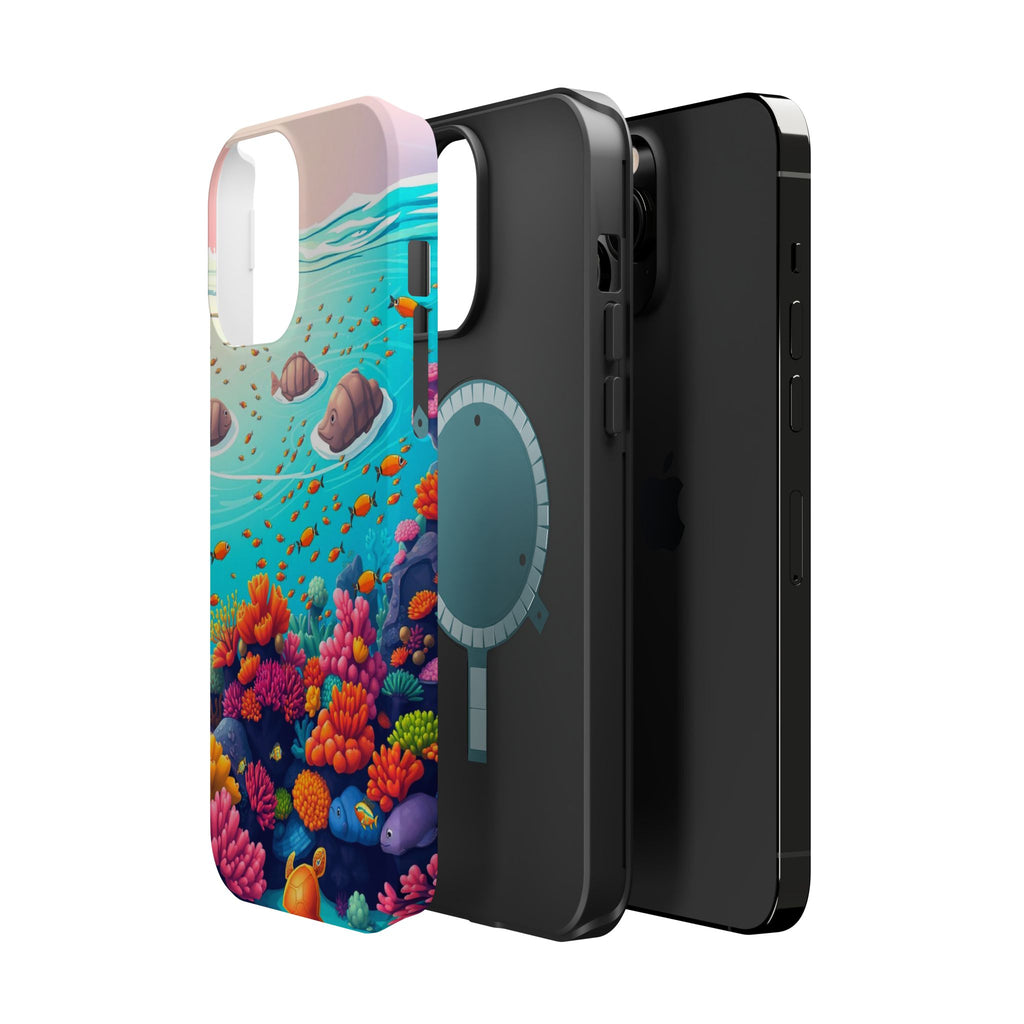 iPhone Coral Reef Panorama Kids Fun Phone Case Gift Slim Snap Case · iPhone Case