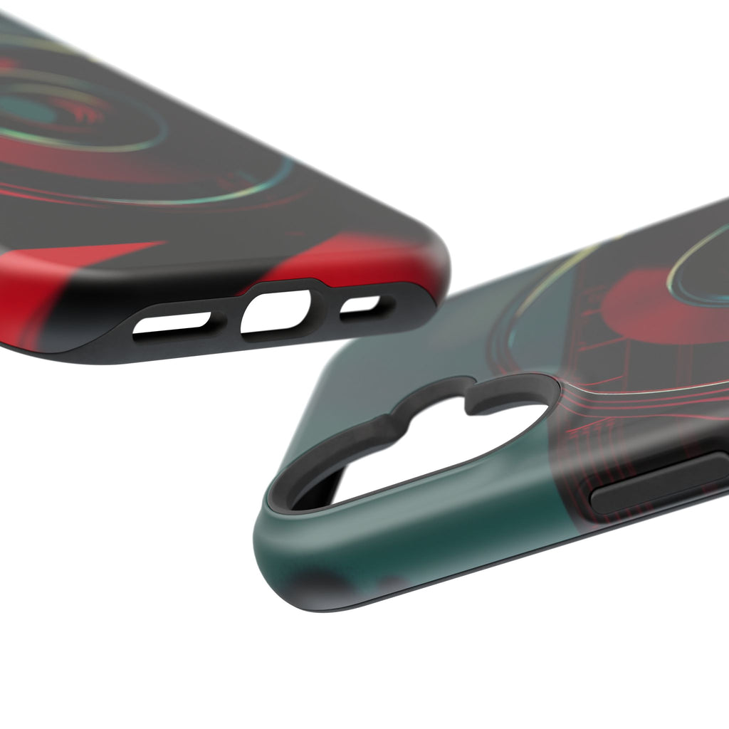 iPhone Vibrant Cassette Tape Rewind Design Slim Everyday Designer Case · iPhone