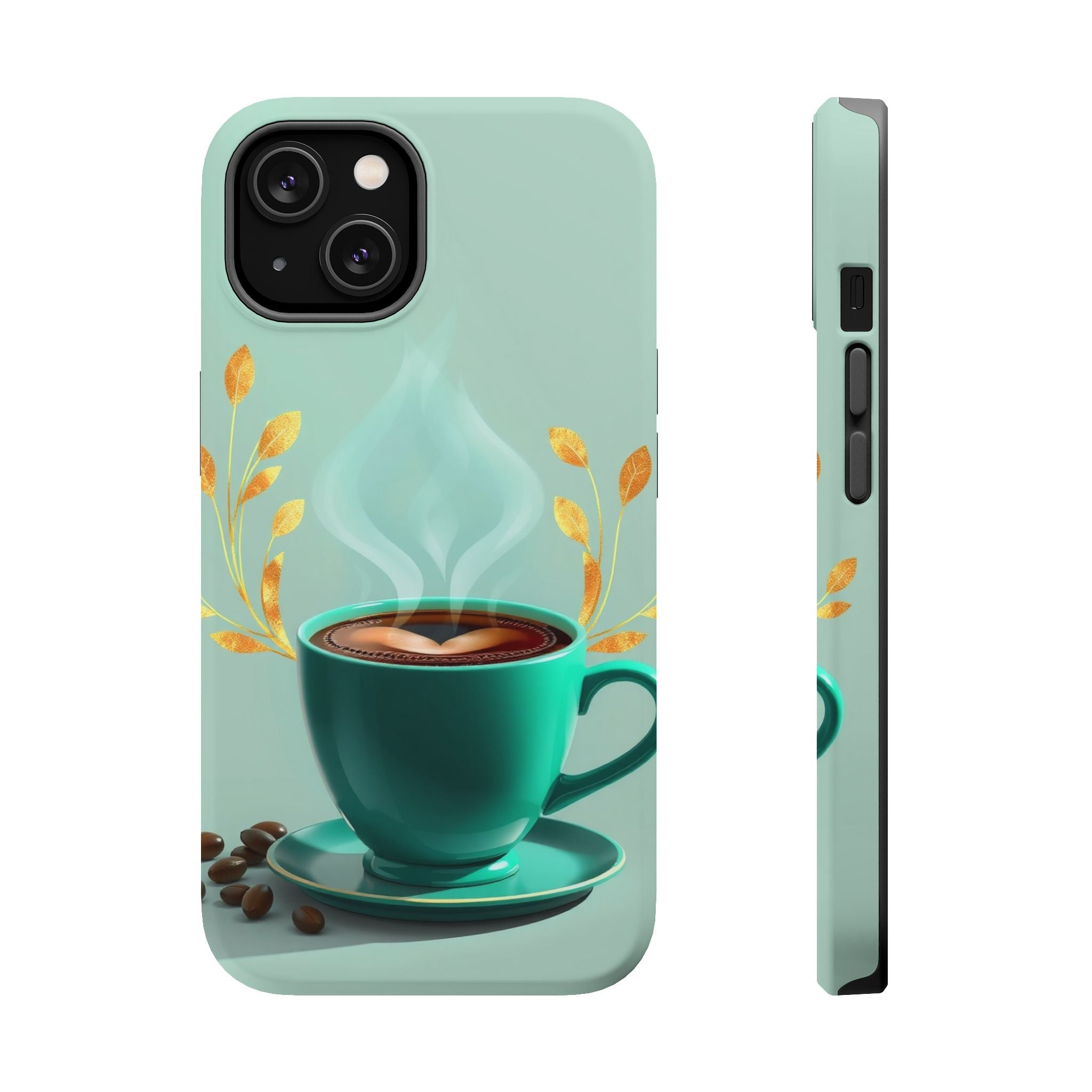 iPhone Radiant Emotional Support Coffee Design Soft Finish Everyday Case · iPhon
