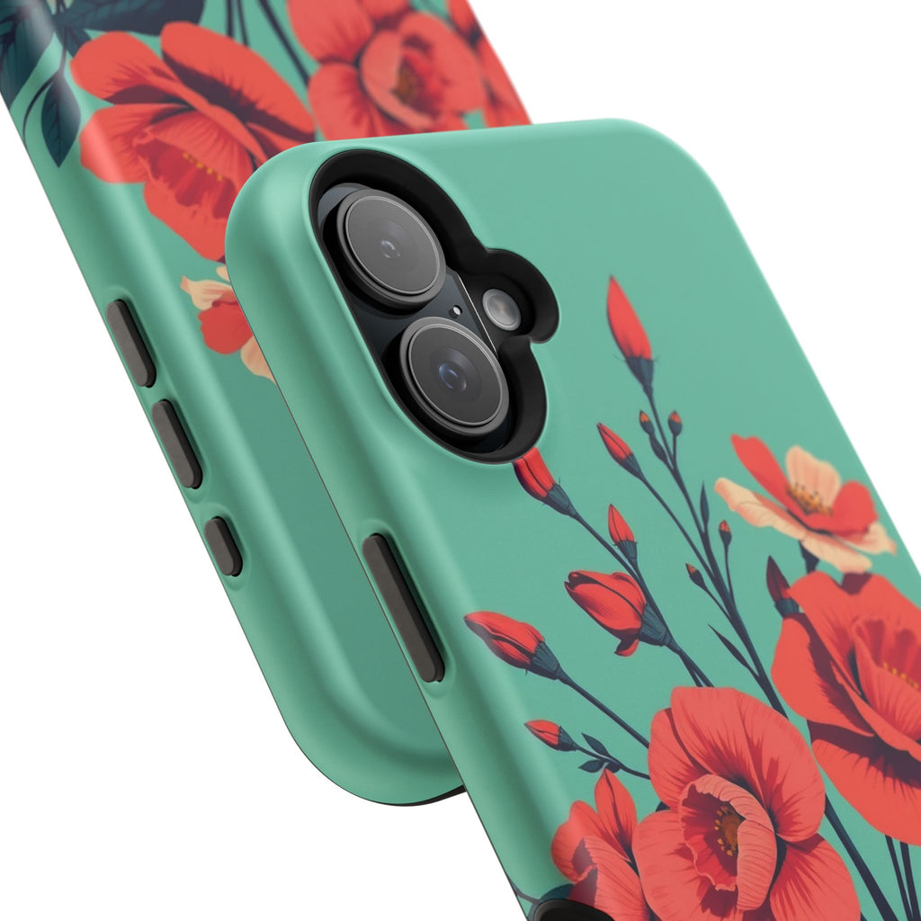 iPhone Pin-up Floral Cinematic Art Bold Modern Everyday Snap Case · iPhone Case