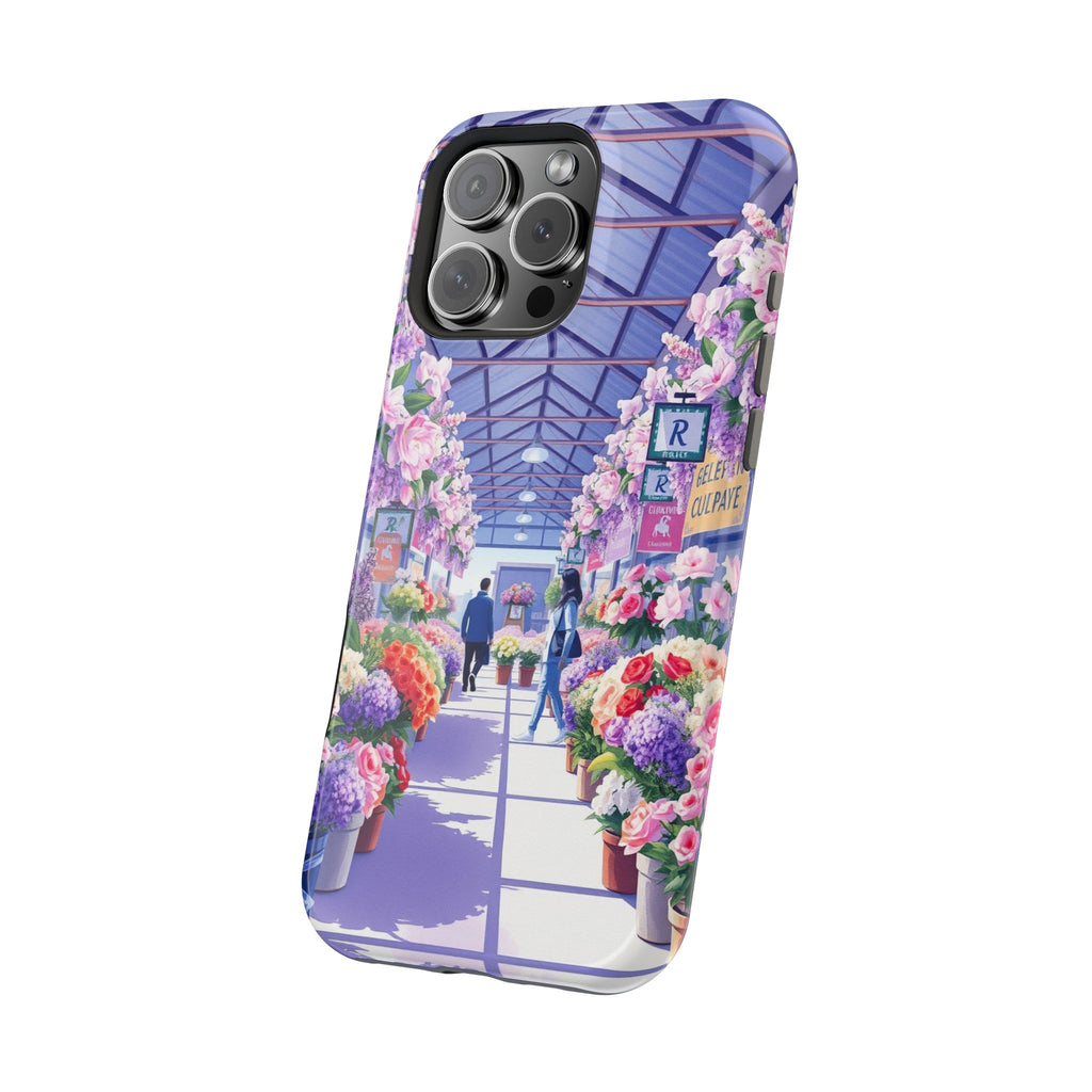 iPhone Flower Market Cinematic Art Clean Minimal Snap Cas Slim Snap Case · iPhon