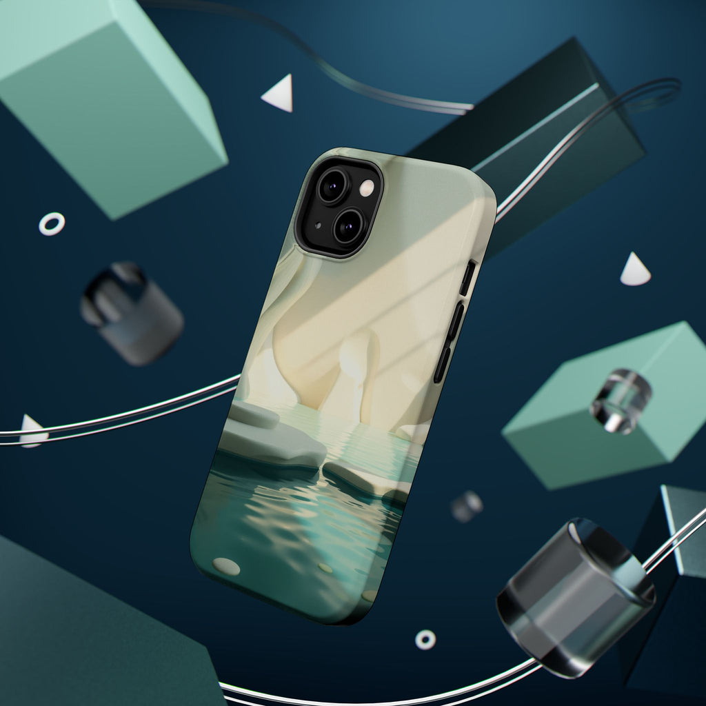 iPhone Tidal Pool 3D Digital Slim Everyday Designer Case · iPhone Case