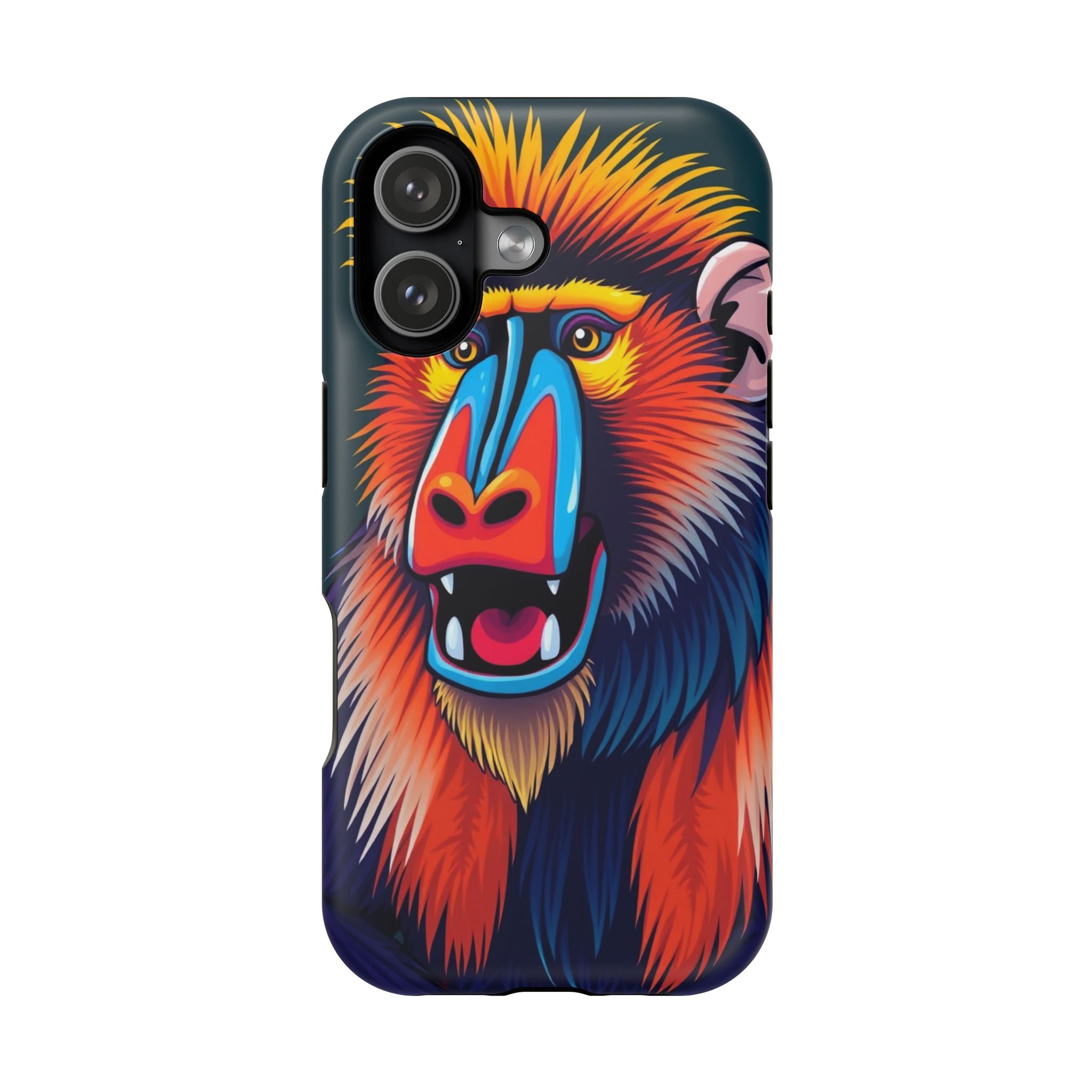 iPhone Mandrill Colorful Face Kids Fun iPhone Phone Case Gift Slim · iPhone Case