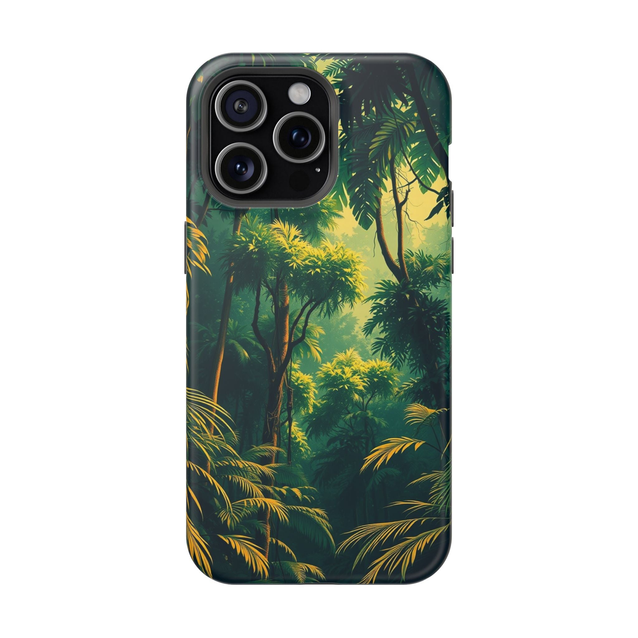iPhone Rainforest Canopy Vintage Retro Poster Slim iPhone Everyday · iPhone Case