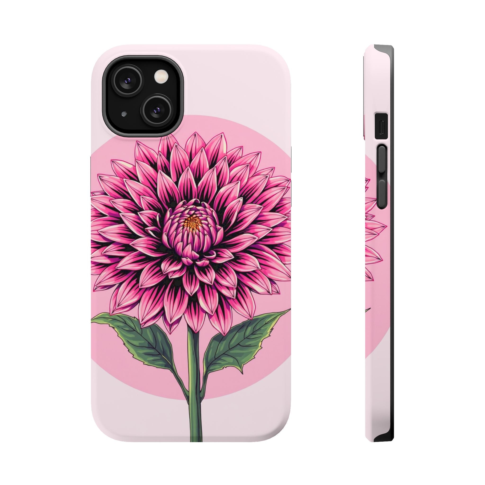 iPhone Rose Pink And Cream Chrysanthemum Classic Clean iPhone Minimal · iPhone C