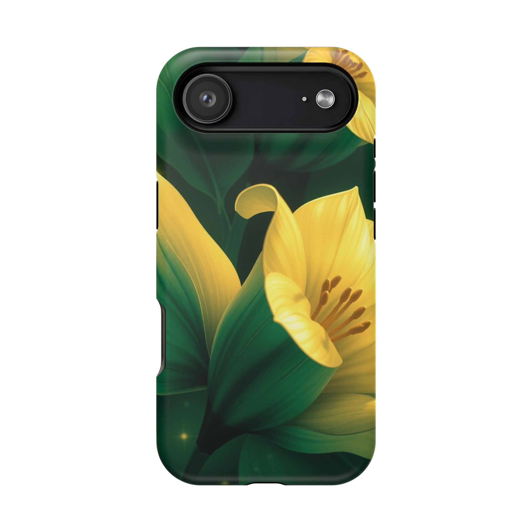 iPhone Night Bloomer Gold Foil Luxury Slim Everyday Designer Case · iPhone Case
