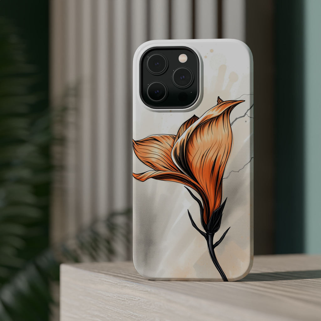 iPhone Dreamy Petal Storm Design Bold Modern Everyday Snap Case · iPhone Case