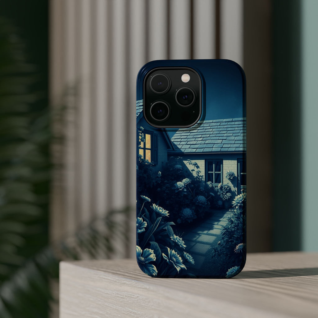 iPhone Cottage Garden Vintage Retro Poster Slim iPhone Everyday · iPhone Case