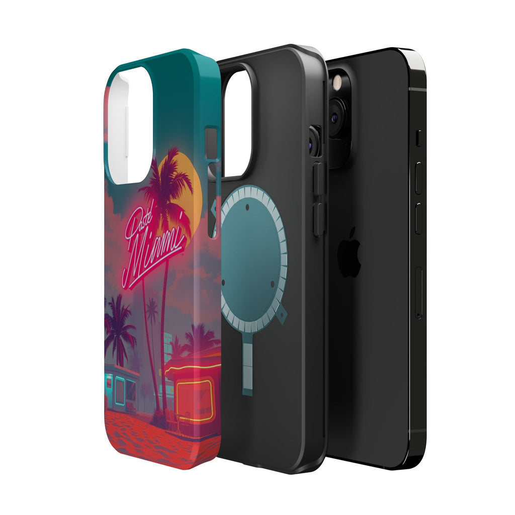 iPhone 1980s Pastel Miami Enchanted Art Slim Everyday Designer Case · iPhone Cas