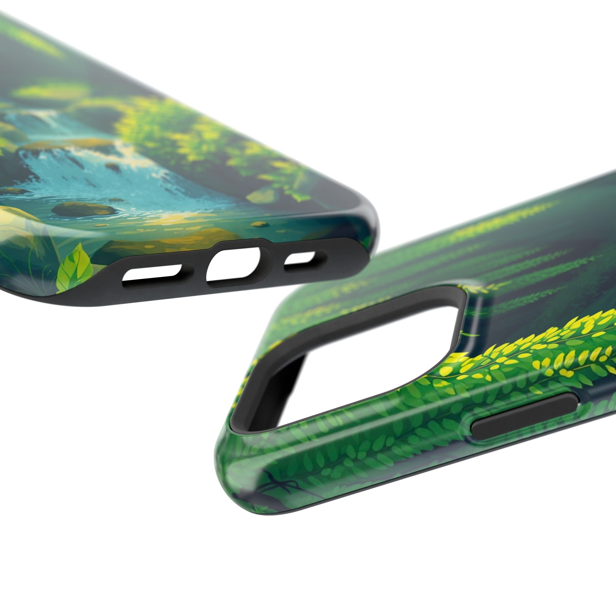 iPhone Earthy Wisteria Cascade Design Slim Everyday iPhone 13 Designer · iPhone