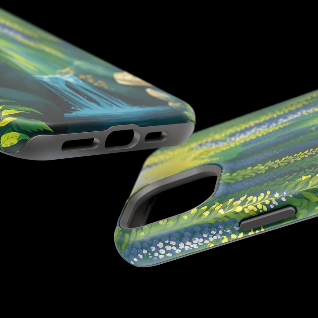iPhone Wisteria Cascade Mystic Art Bold Modern Everyday Snap Case · iPhone Case