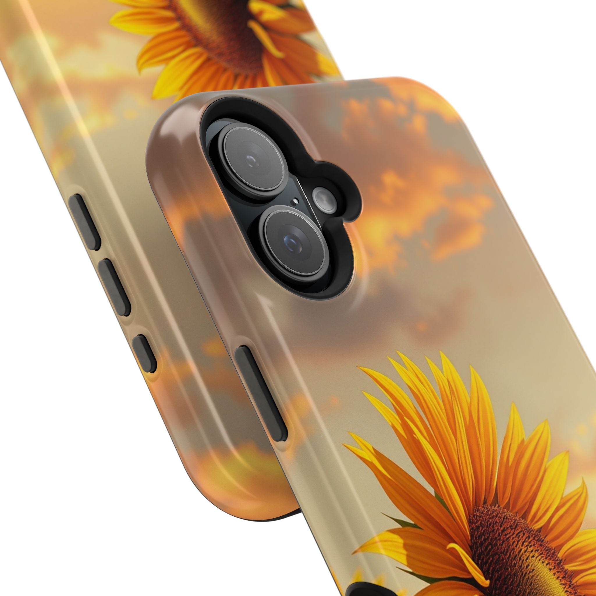 iPhone Sunflower Prairie Electric Art Slim Everyday Designer Case · iPhone Case