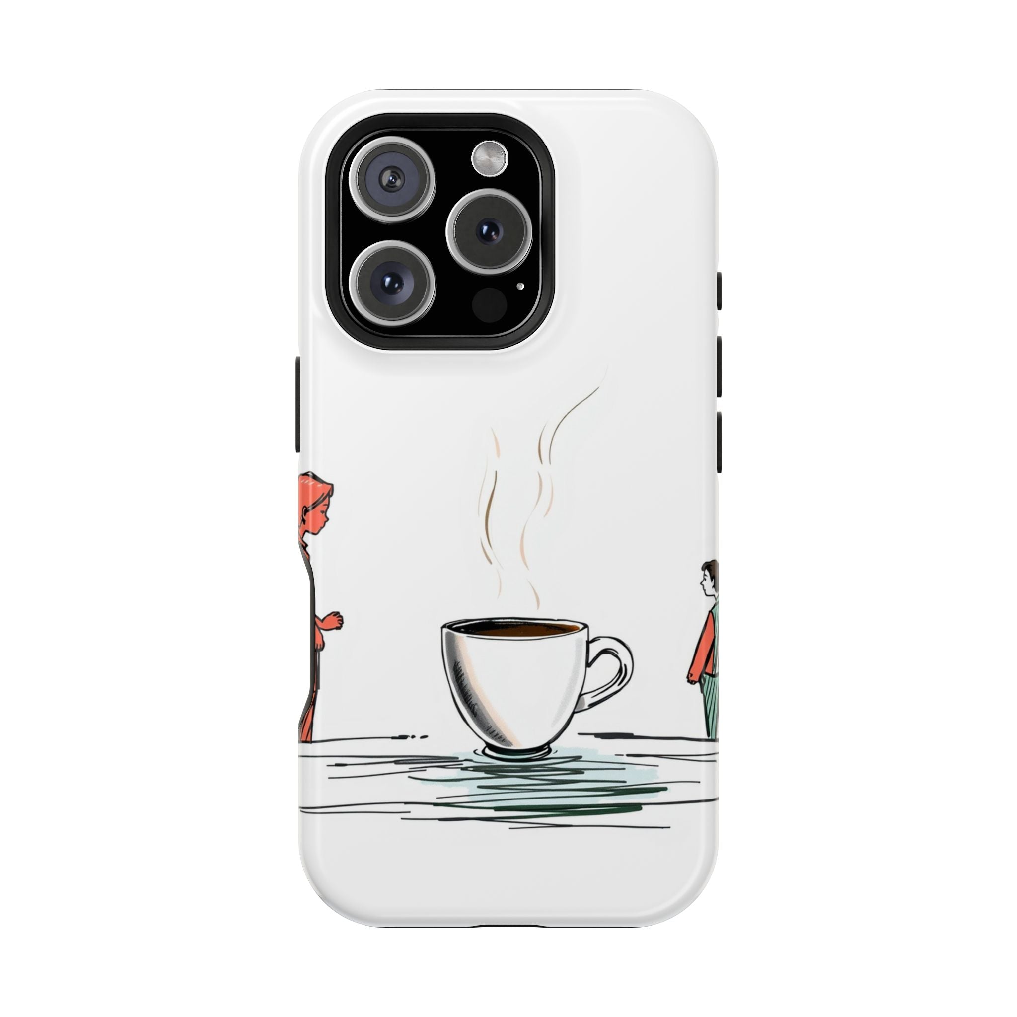 iPhone Coffee Before People Mystic Art Slim Everyday Designer Case · iPhone Case