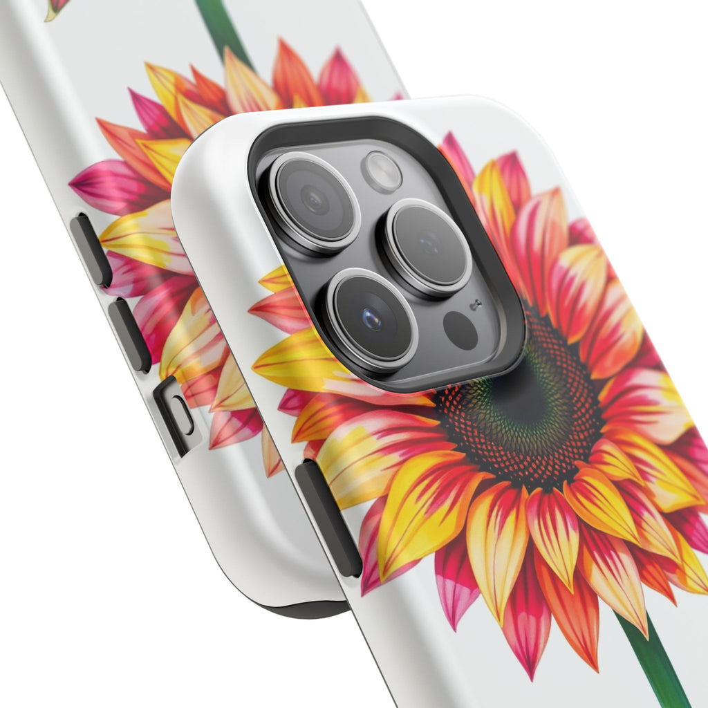 iPhone Sunflower Pop Vibrant Watercolor Slim Snap Case · iPhone Case