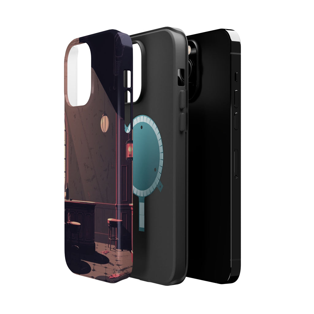 iPhone Speakeasy Dark Grunge Distressed Slim Everyday Designer Case · iPhone Cas