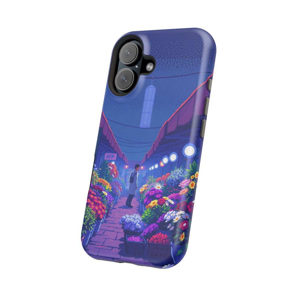 iPhone Flower Market Electric Art Bold Modern Everyday Snap Case · iPhone Case