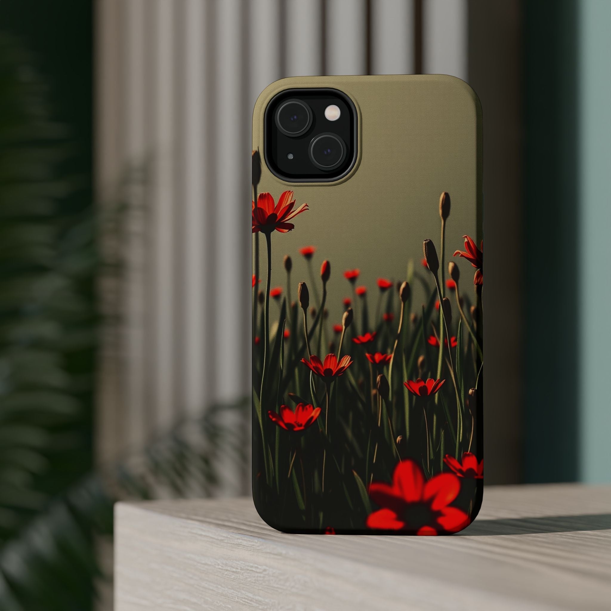 iPhone Vibrant Spring Meadow Design Slim Everyday Designer Case · iPhone Case