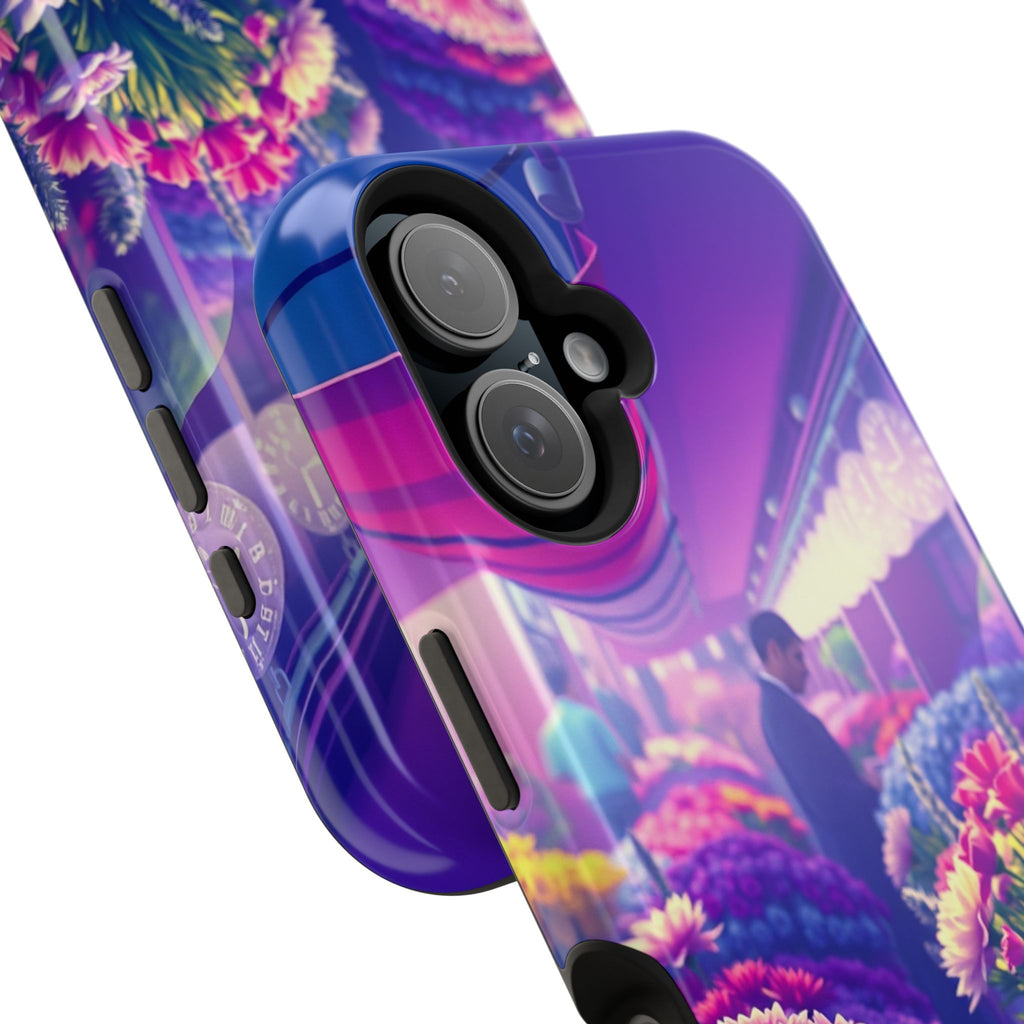 iPhone Flower Market Enchanted Art Bold Modern Everyday Snap Case · iPhone Case