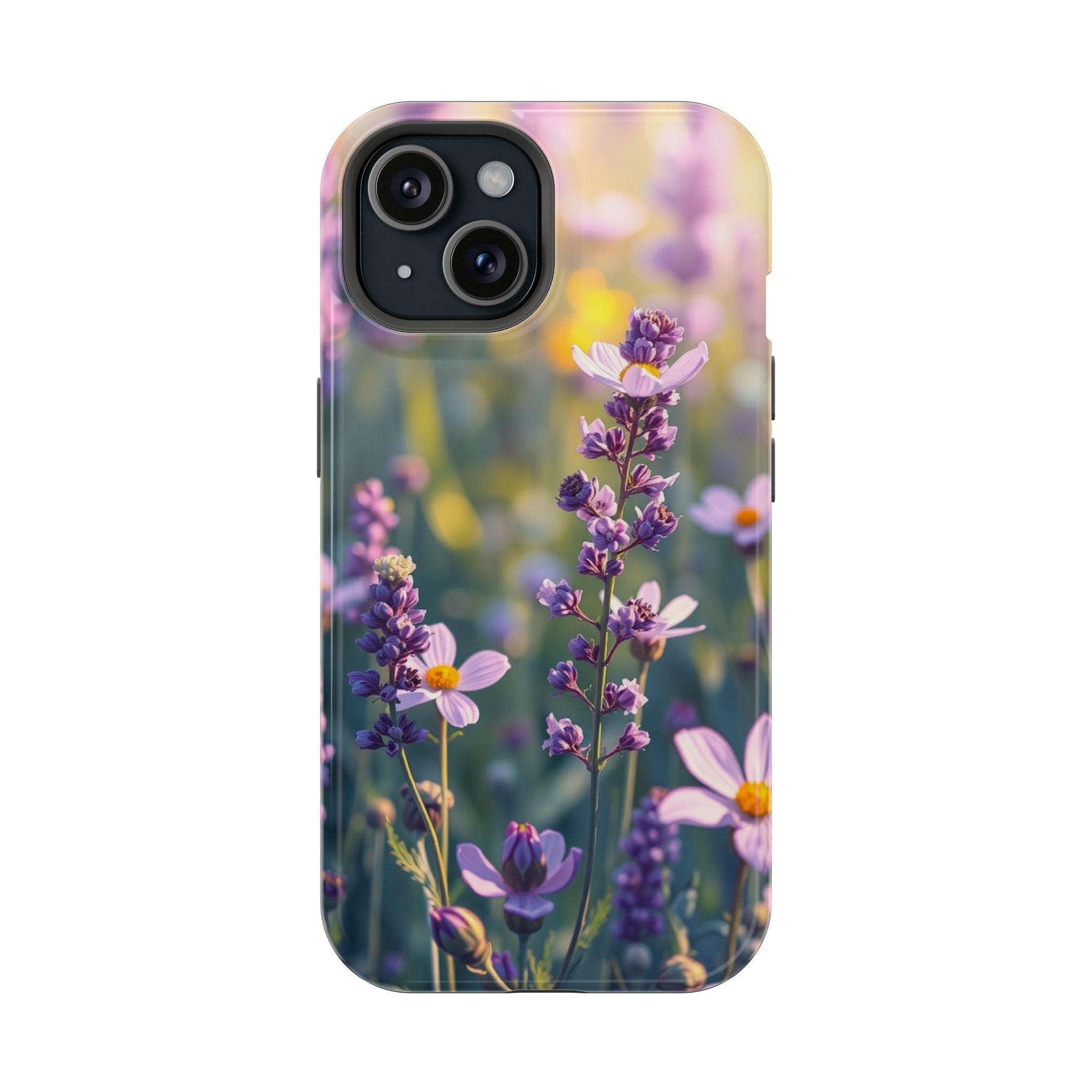 iPhone Lavender And Pearl Wildflower Field Slim iPhone Everyday · iPhone Case