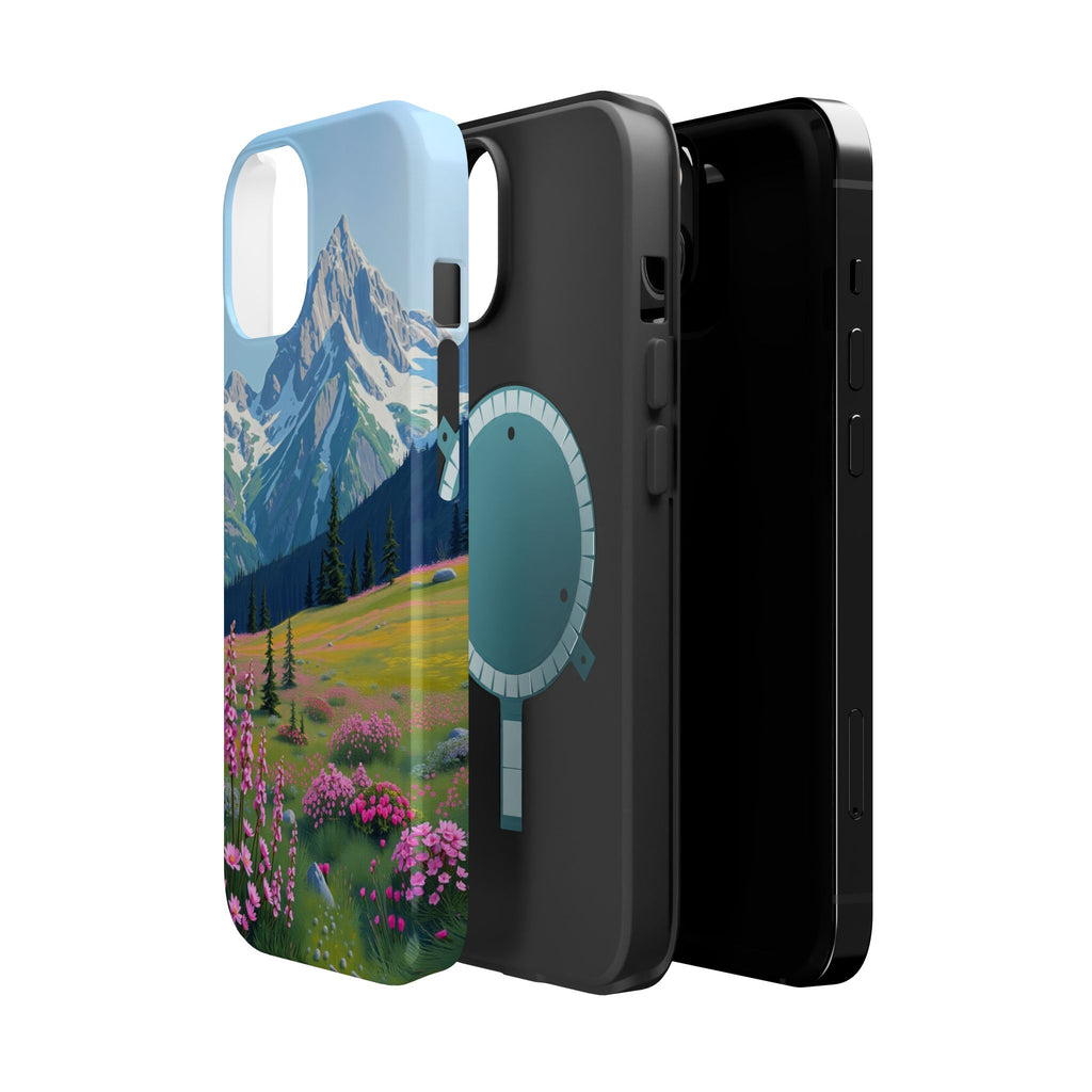iPhone Earthy Alpine Meadow Design Bold Modern Everyday Snap Case · iPhone Case