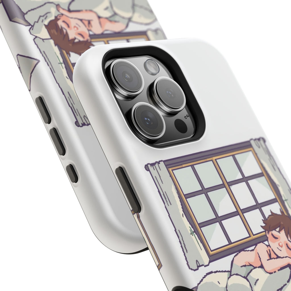 iPhone Do Not Disturb: Napping Bold Art Slim Everyday Designer Case · iPhone Cas