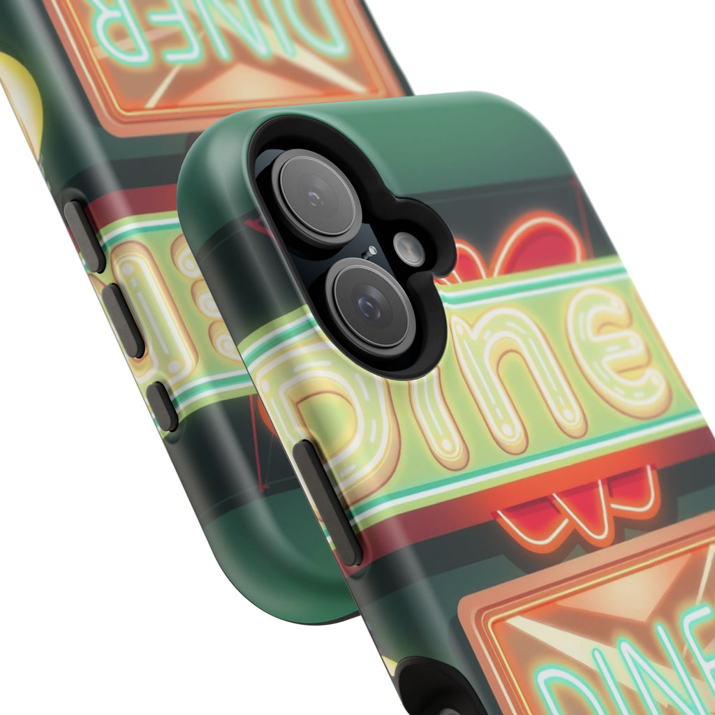iPhone Neon Diner Sign Mystic Art Bold Modern Everyday Snap Case · iPhone Case