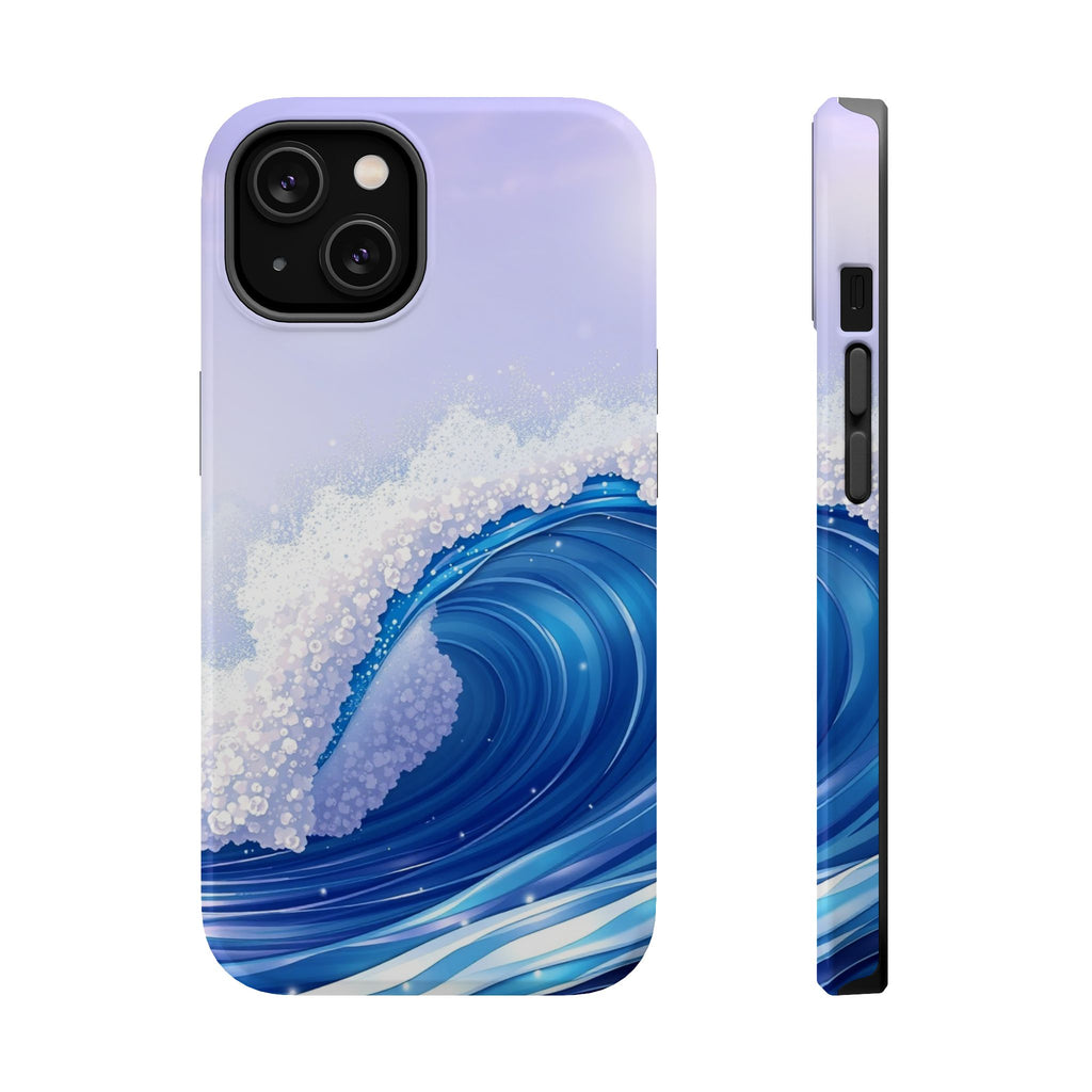 iPhone Vibrant Ocean Wave Crash Design Slim Everyday Designer Case · iPhone Case