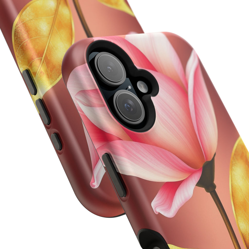 iPhone Dreamy Bloom and Leaf Design 14 Slim Everyday Designer Case · iPhone Case