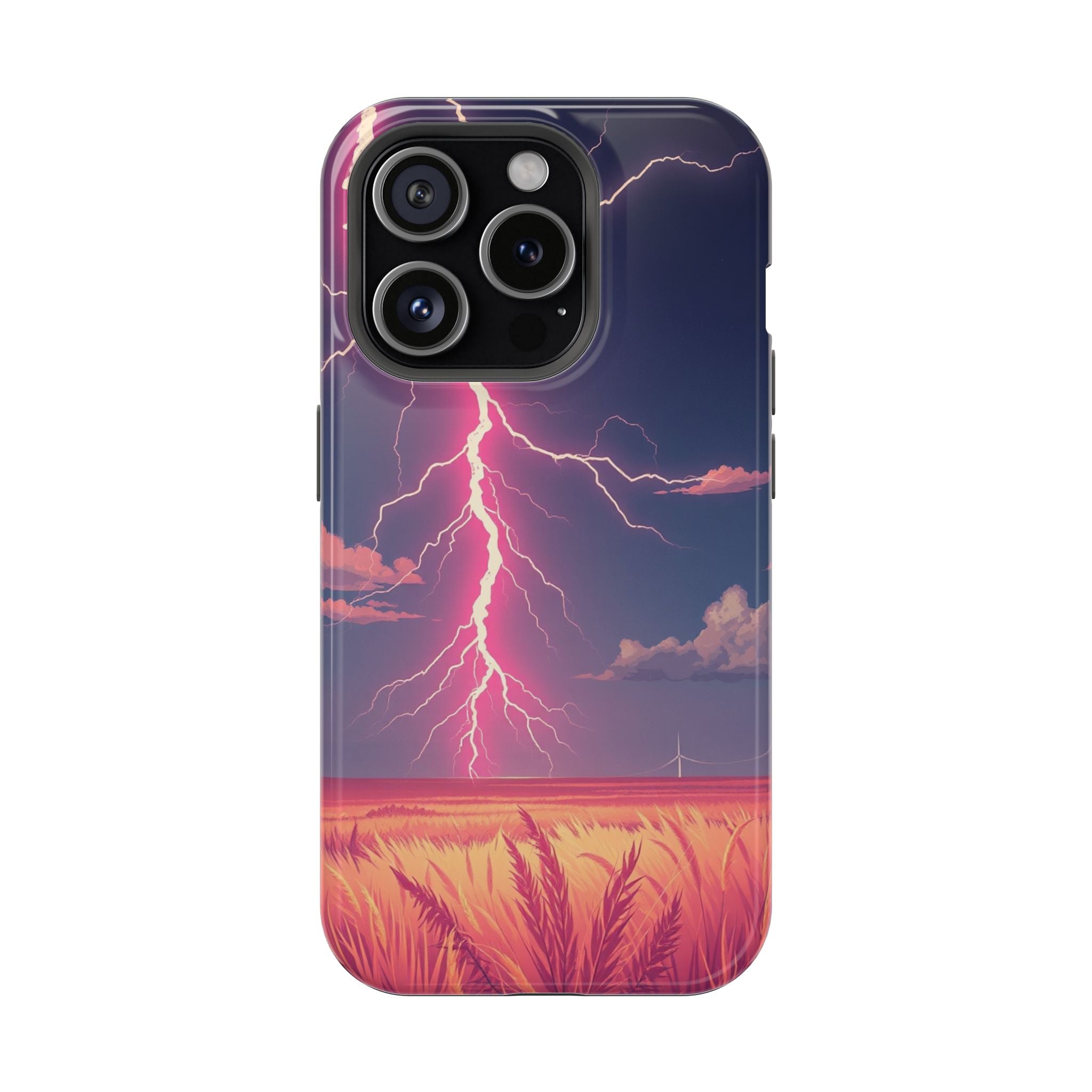 iPhone Rose Pink And Cream Prairie Lightning Slim iPhone Everyday · iPhone Case