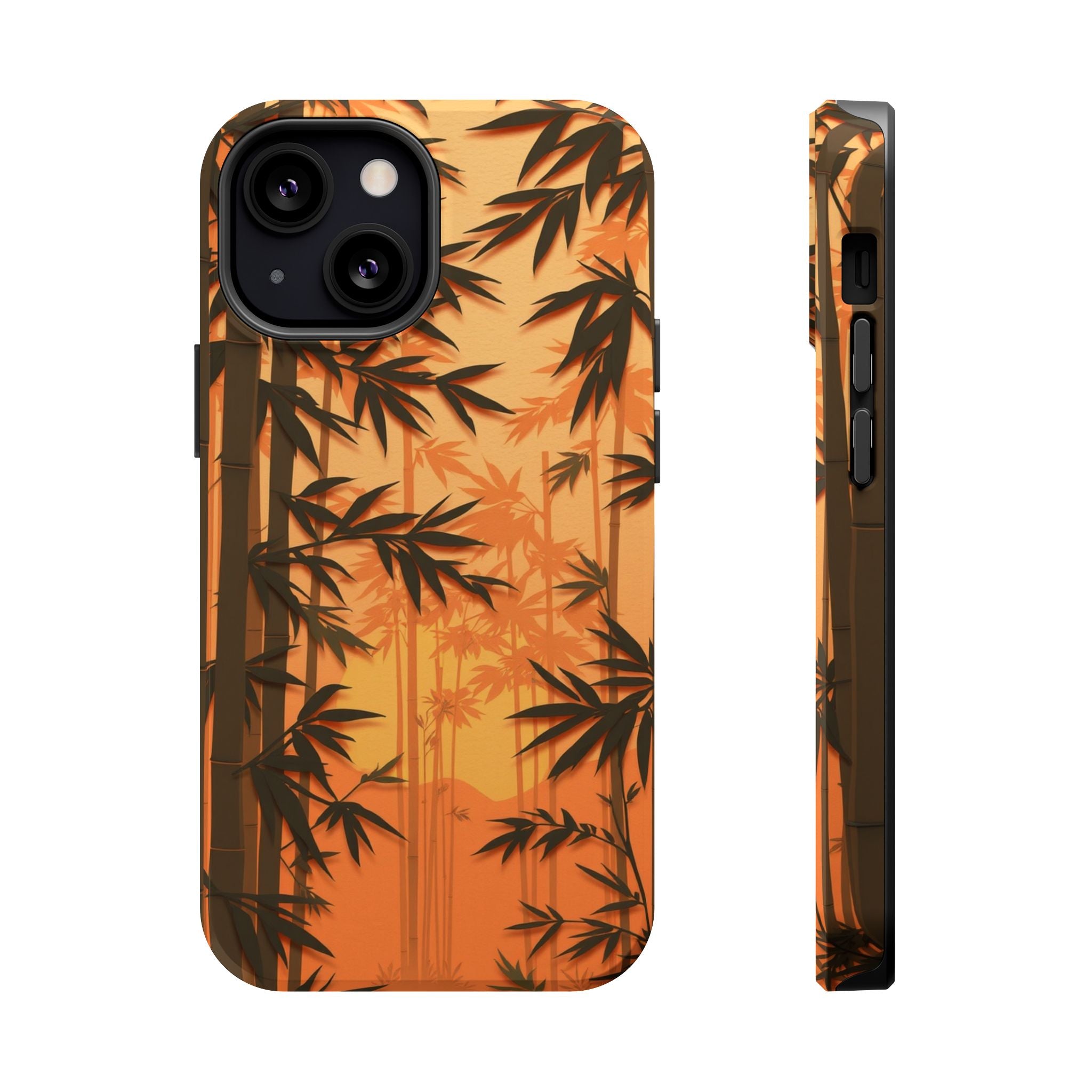iPhone Earthy Bamboo Grove Design 12 Slim Everyday Designer Case · iPhone Case