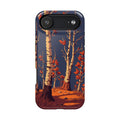 iPhone Birch Grove Pixel Art -Bit Bold Modern Everyday Snap Case · iPhone Case